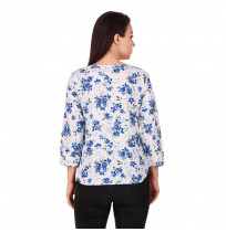 WOMEN'S PRINTED STYLISH COTTON TOP NOW TRY IT